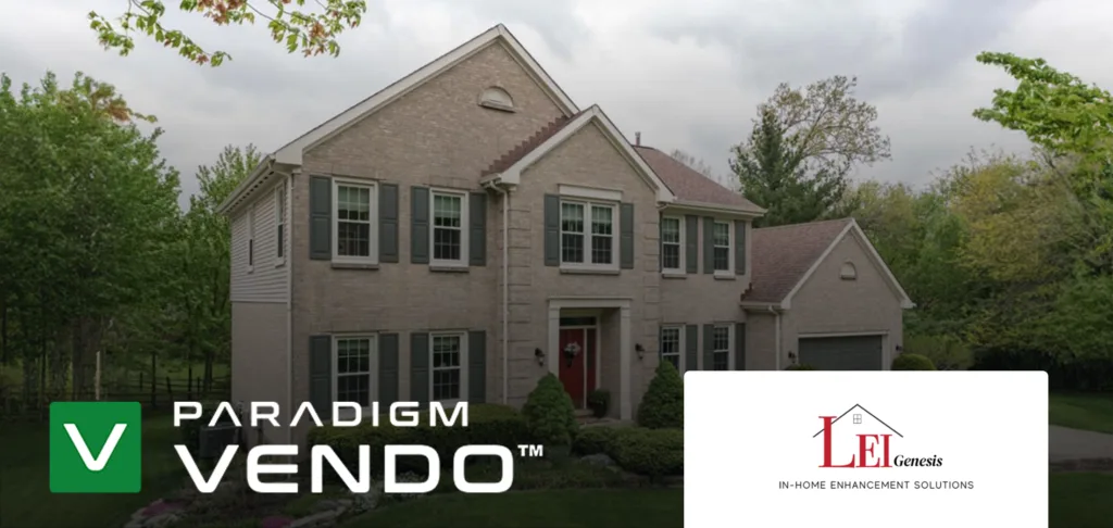 LEI Home Enhancements Chooses Paradigm Vendo. Window configuration.